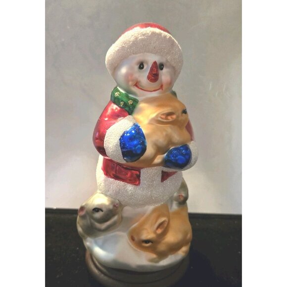 2004 Thomas Pacconi 30th Anniversary Large Snowman Ornament - Picture 1 of 6